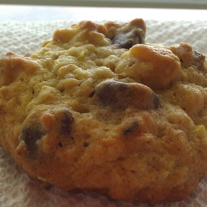 Banana Walnut Oatmeal Chocolate Chip Cookies