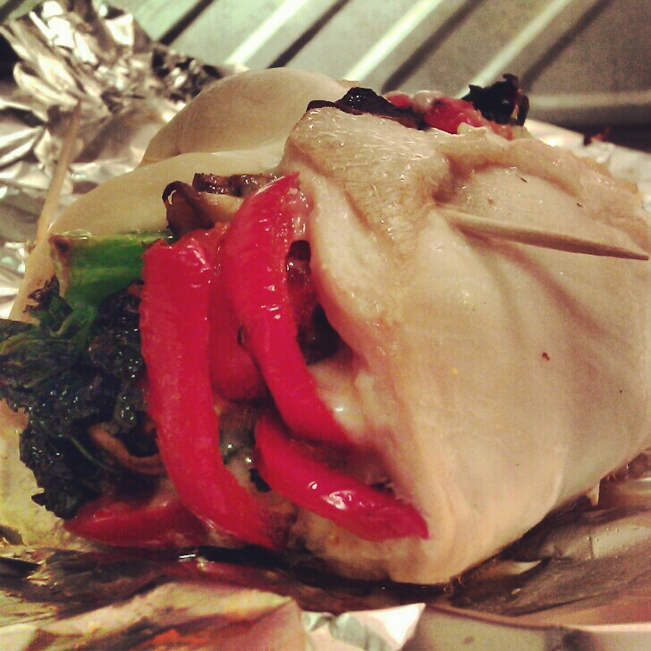 Veggie Cheesy Stuffed Chicken