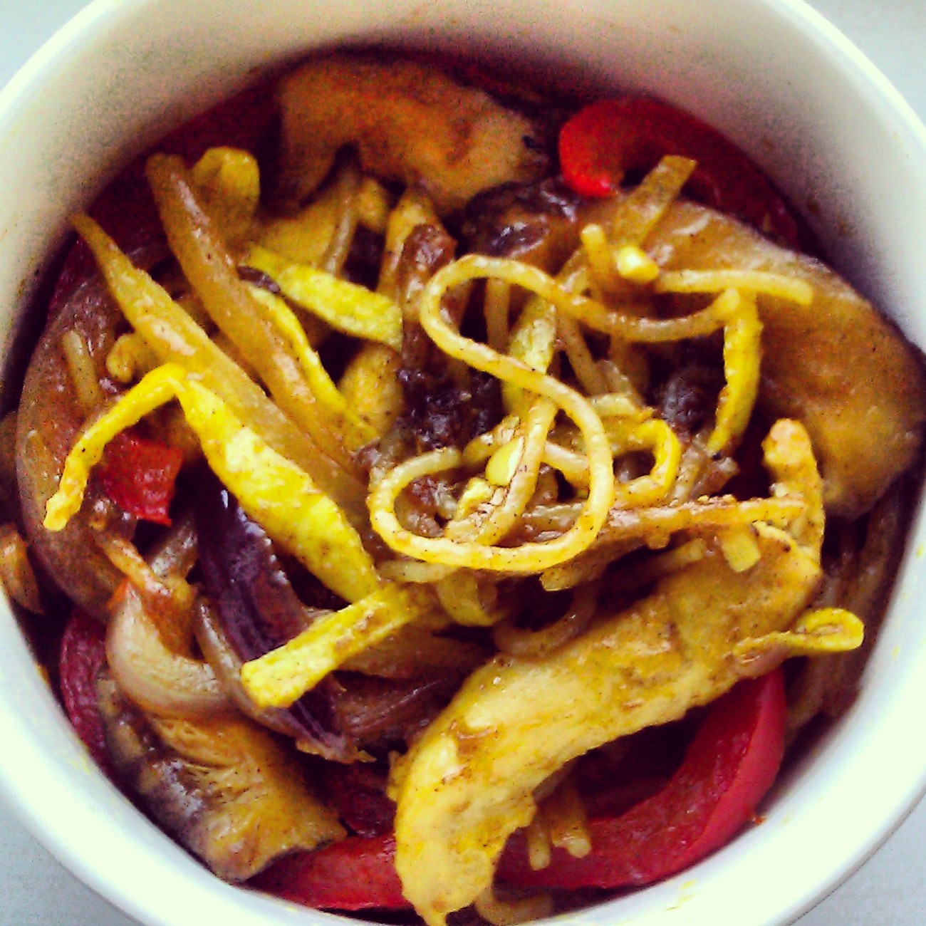 Singapore Fried Noodles