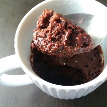 Brownie in a mug